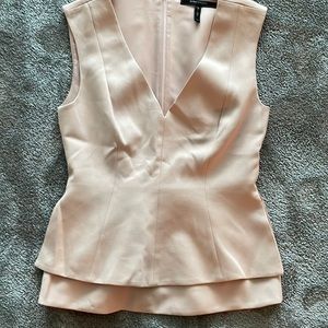 BCBG Maxazria Top in dusty rose